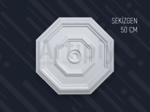 Sekizgen 50cm Lamba Göbeği