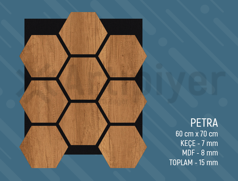 petek akustik panel